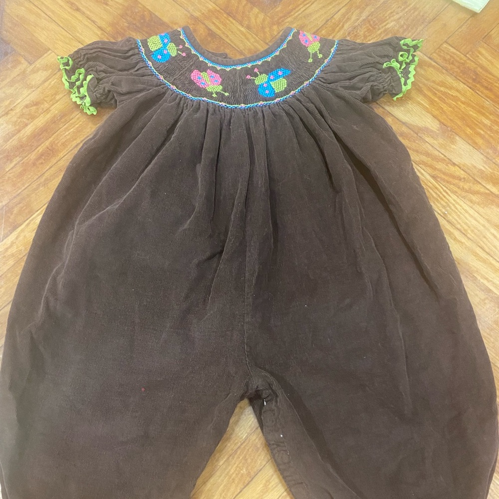 Claire and Charlie 18 month Romper